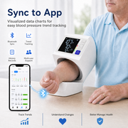 Lentorgi Smart Upper Arm Blood Pressure Monitor