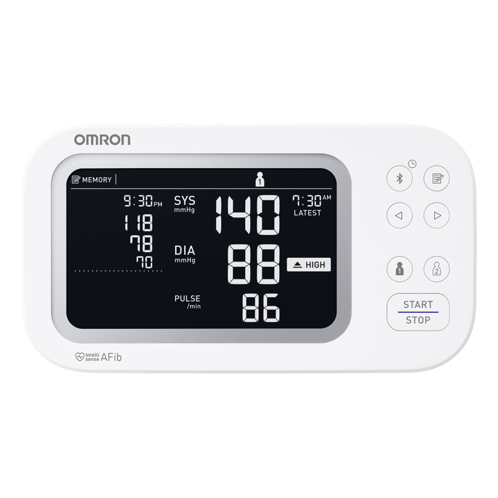 Platinum Upper Arm Blood Pressure Monitor